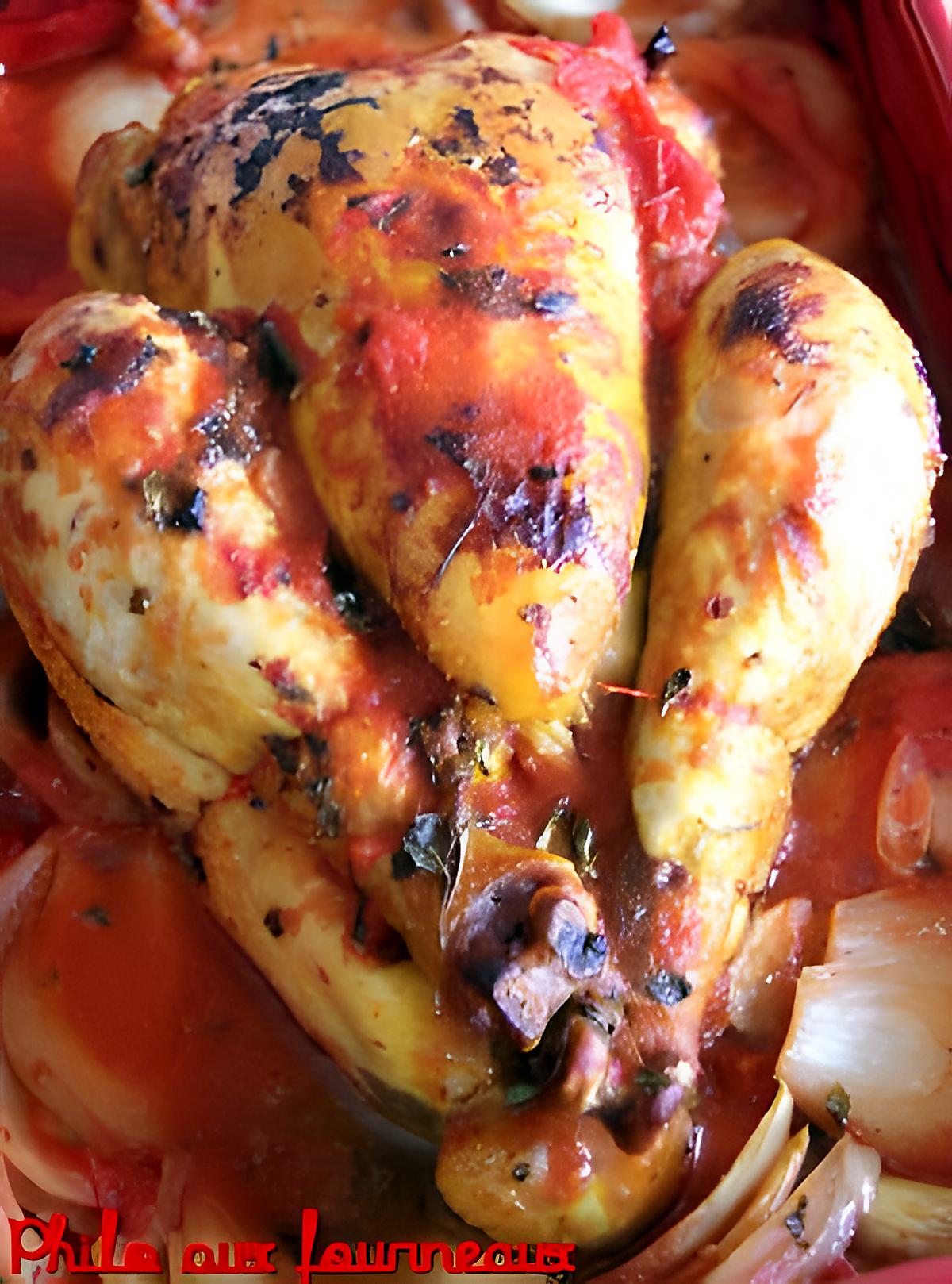 recette Poulet au ketchup