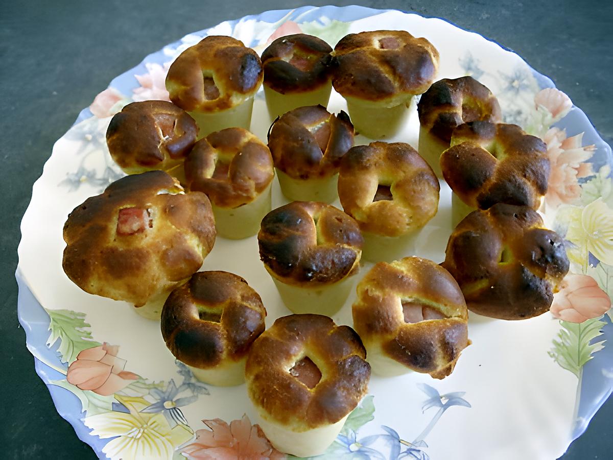 recette MINIS MUFFINS BRIOCHES