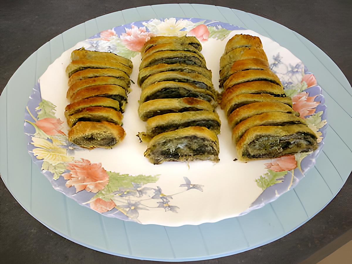 recette ROULES AUX ESCARGOTS