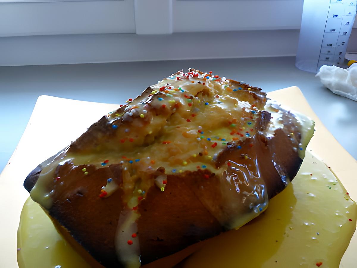 recette Cake glacé au citron