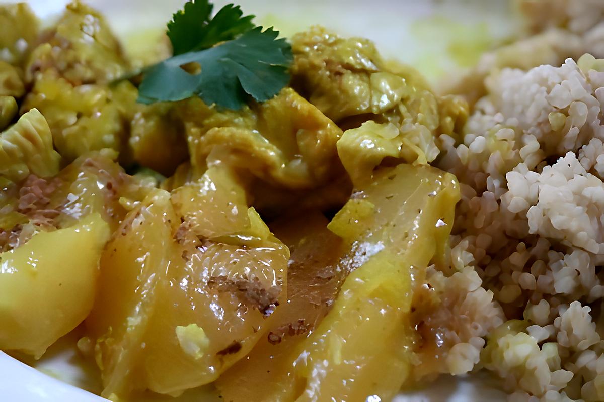 recette tajine de poulet aux poires