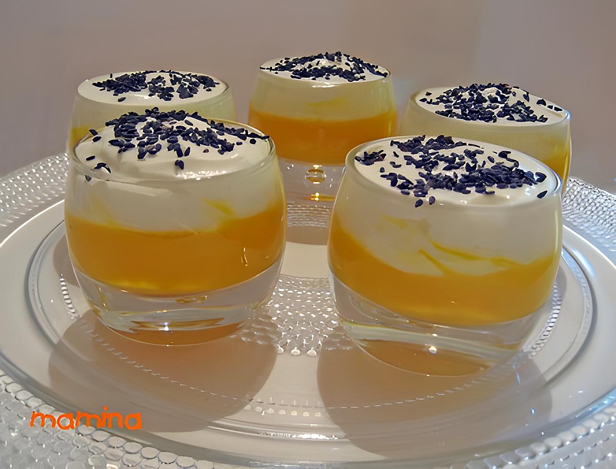 recette Verrine de courge butternut et chantilly