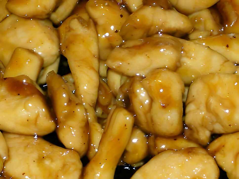 recette Poulet Caramélisé au Miel