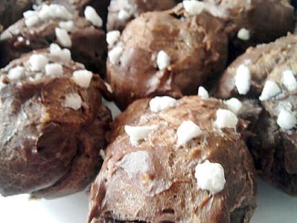 recette Chouquettes au chocolat