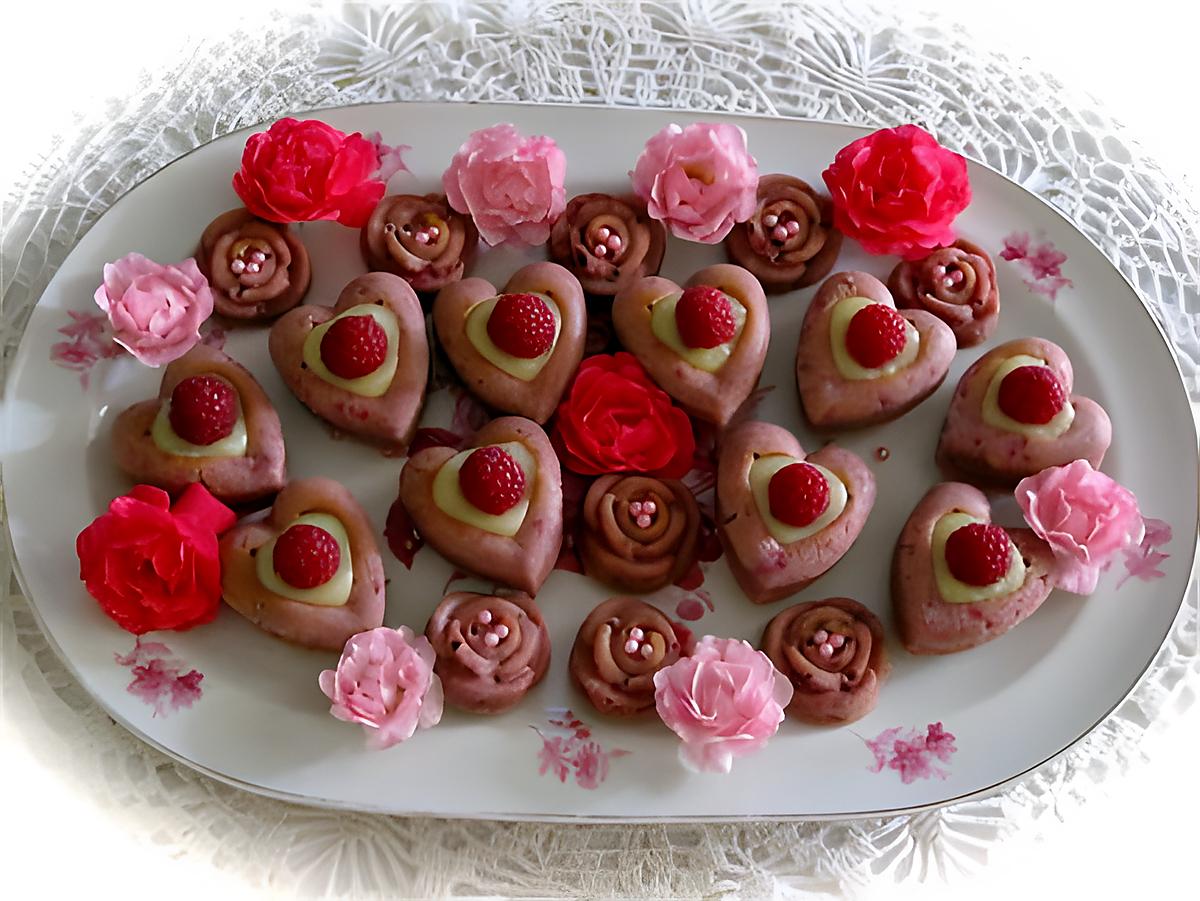 recette MOELLEUX AUX FRAMBOISES ET CHOCOLAT BLANC