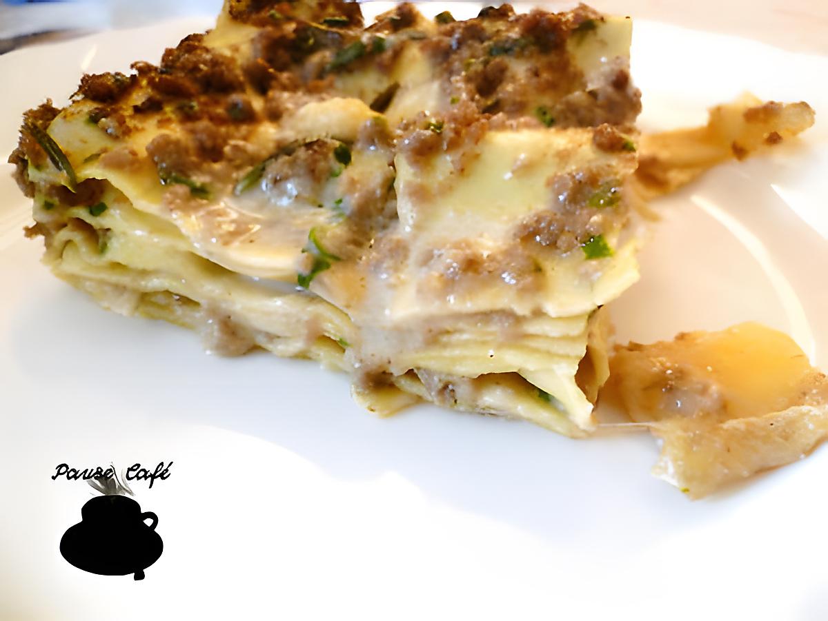 recette Lasagnes au boeuf et parmesan