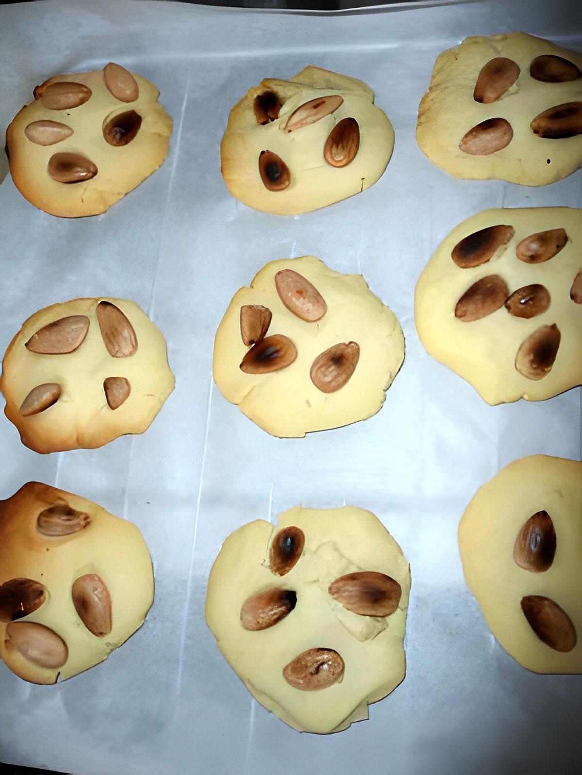 recette Cookies aux amandes