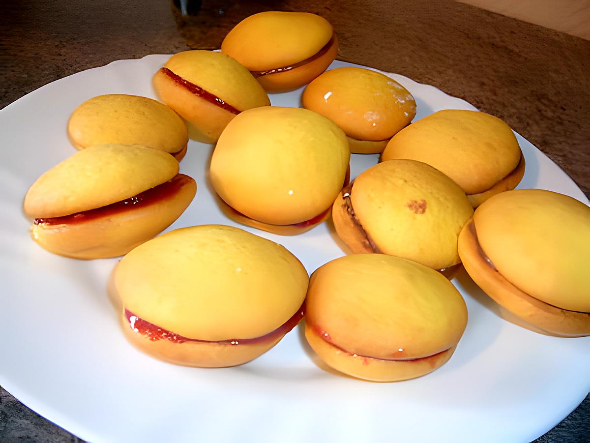 recette Whoopie pies vanille - fraise