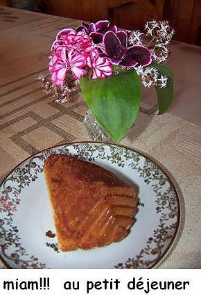 recette UNE ROSE LÉGÈRE (simil-génoise) de SISIRENA