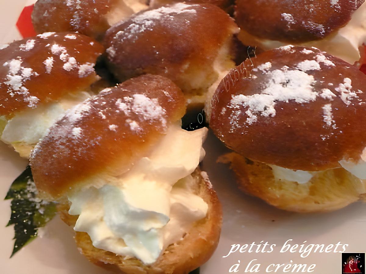 recette petits beignets à la crème