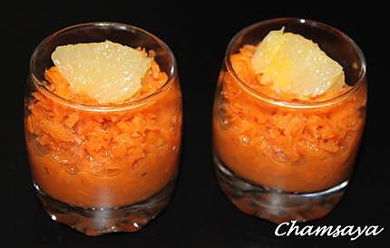 recette Salade de carottes à l'orange
