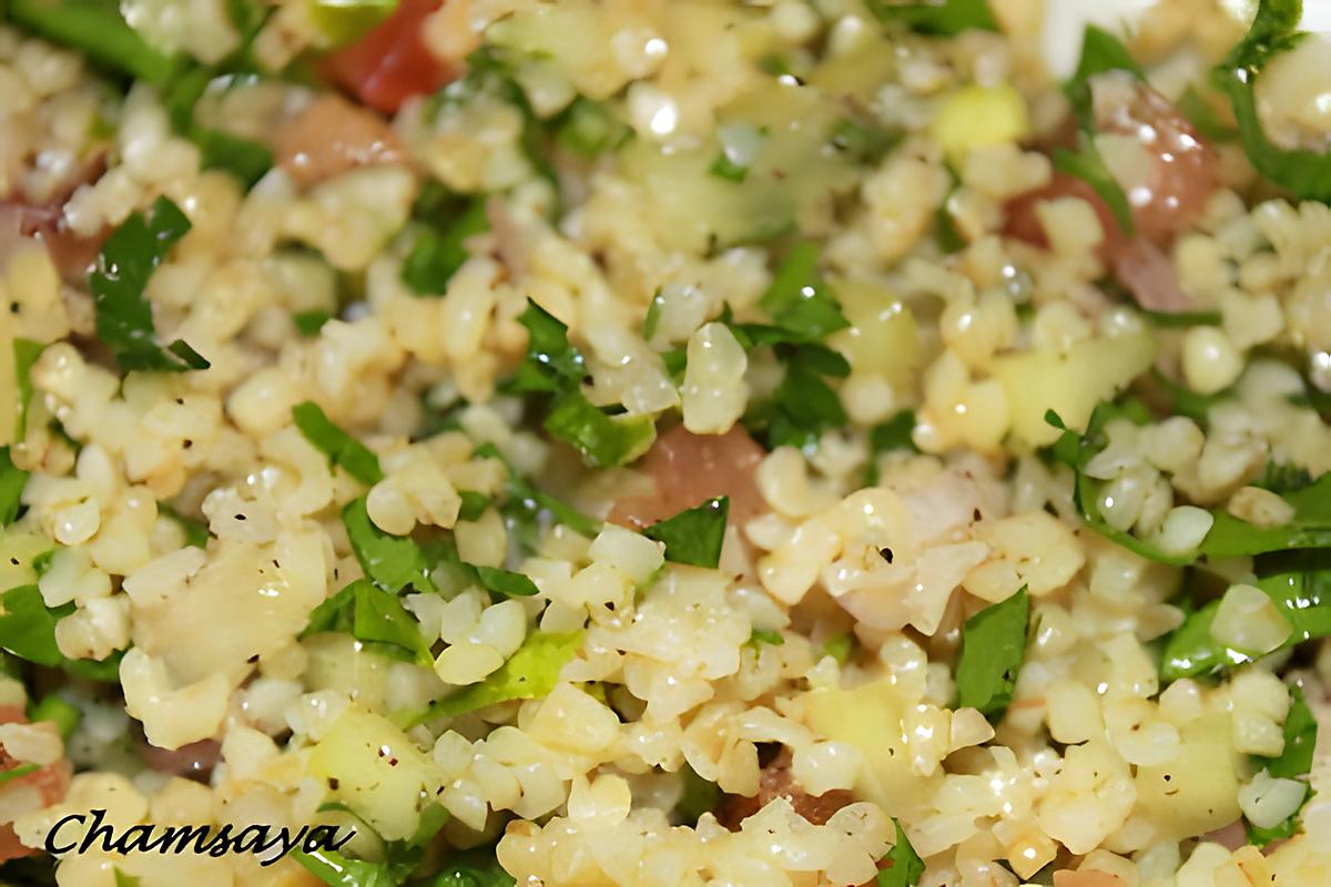 recette Taboulé à ma façon