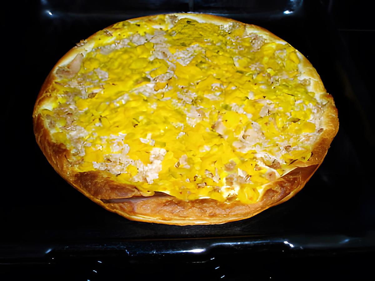 recette tarte  au thon et pot de piccalilli (amora)