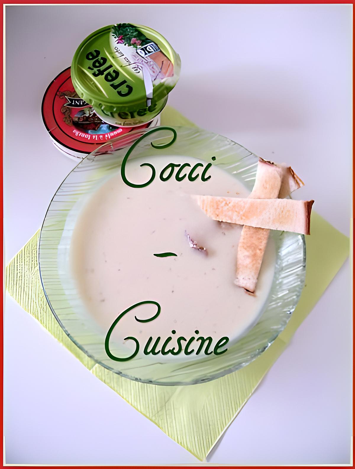 recette Velouté de camembert