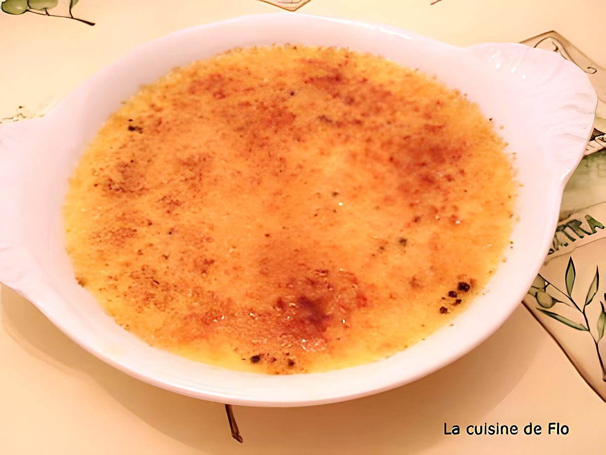 recette Les crèmes brûlées à la vanille