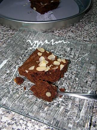 recette brownies au amande