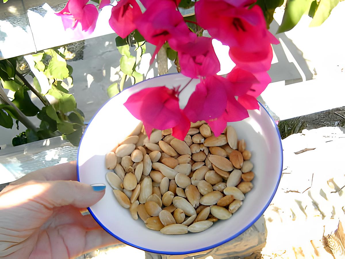 recette Amandes frites pour apéritif