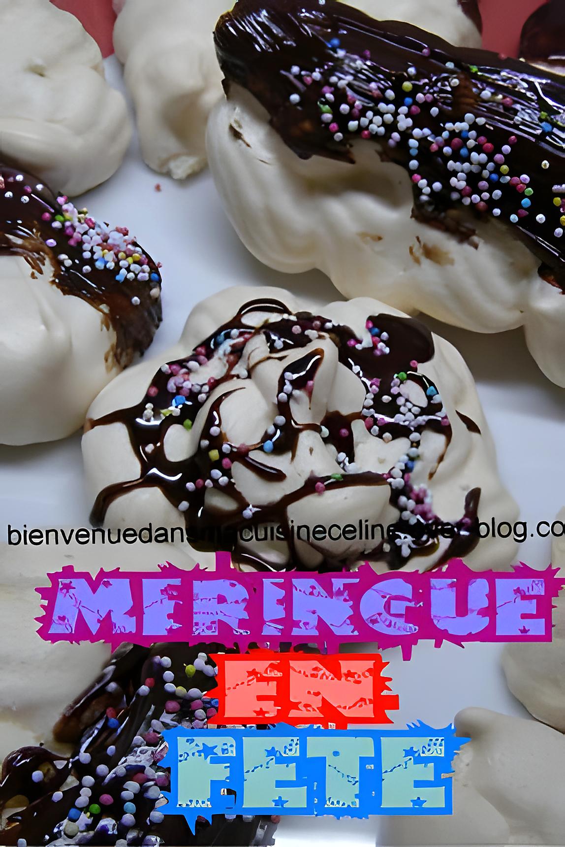 recette meringue en fête