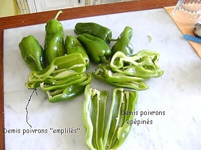 recette Congeler les poivrons