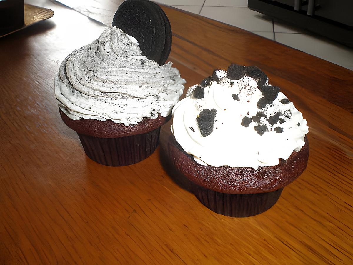 recette cupcakes oreo