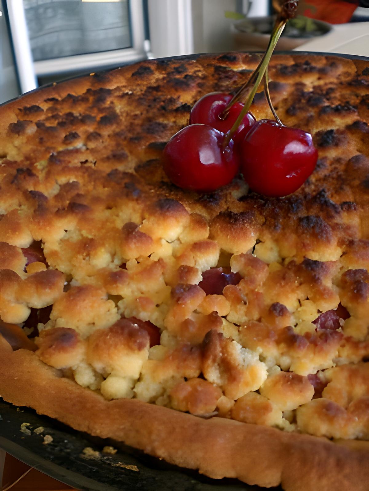 recette Tarte o cerise alasacienne