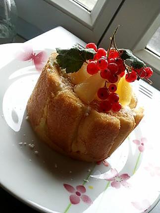 recette Charlotte ananas/rhubarbe