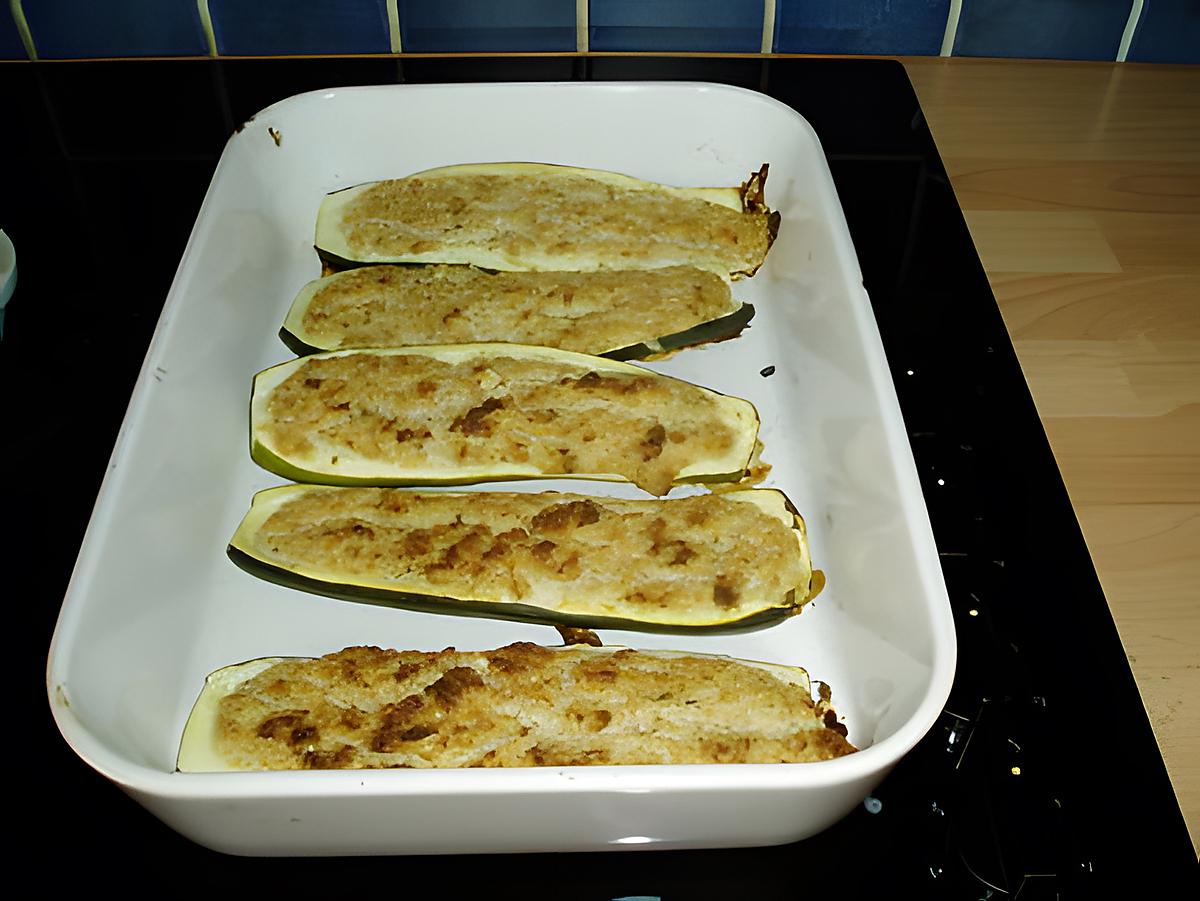 recette courgette sans sauce au four