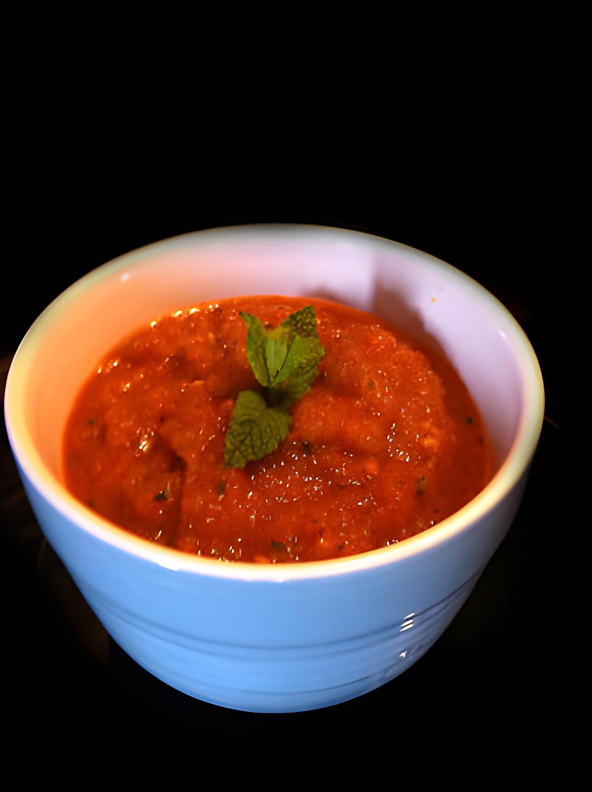 recette Fresh & Spicy Gazpacho ! Caramba !