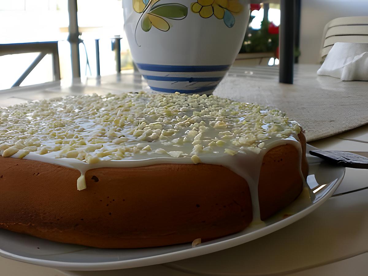 recette Gâteau " Blanc Amande"