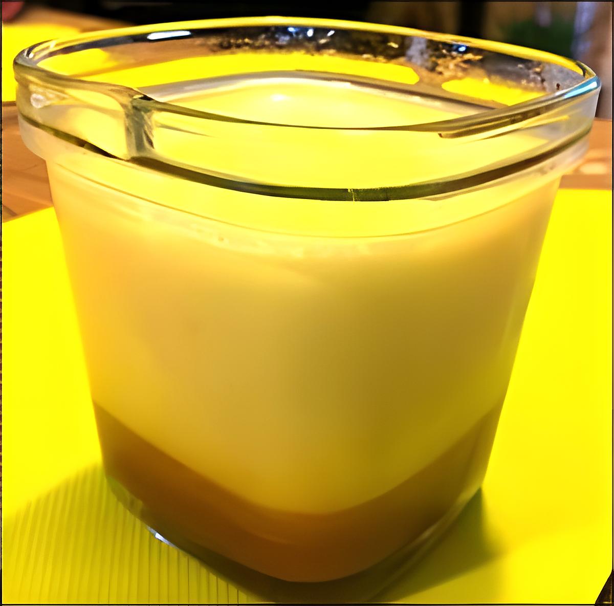 recette Yaourts au caramel de beurre salé