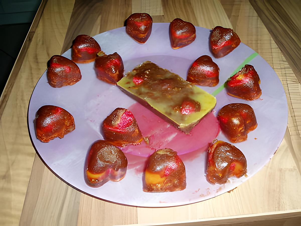 recette encore des petites douceur avec des bonbons fraise