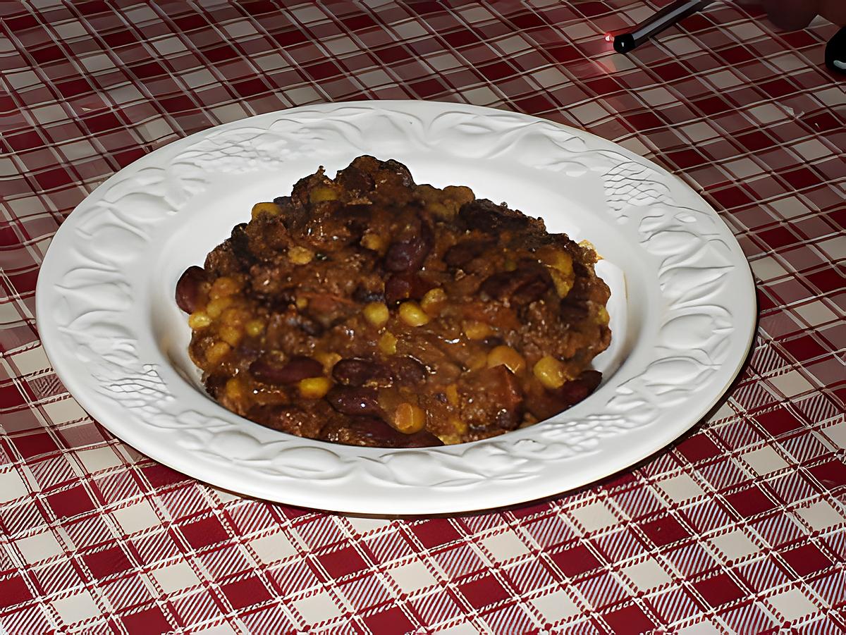 recette Mon Chili Con Carne