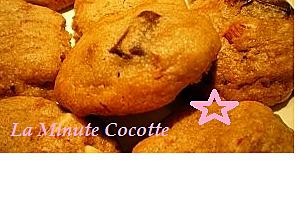 recette Cookies speculoos, amandes et chocolat