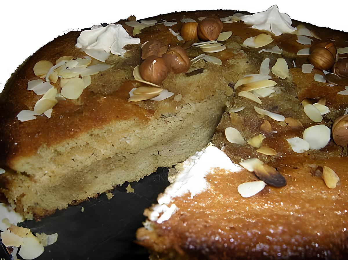 recette Gâteau café noisettes