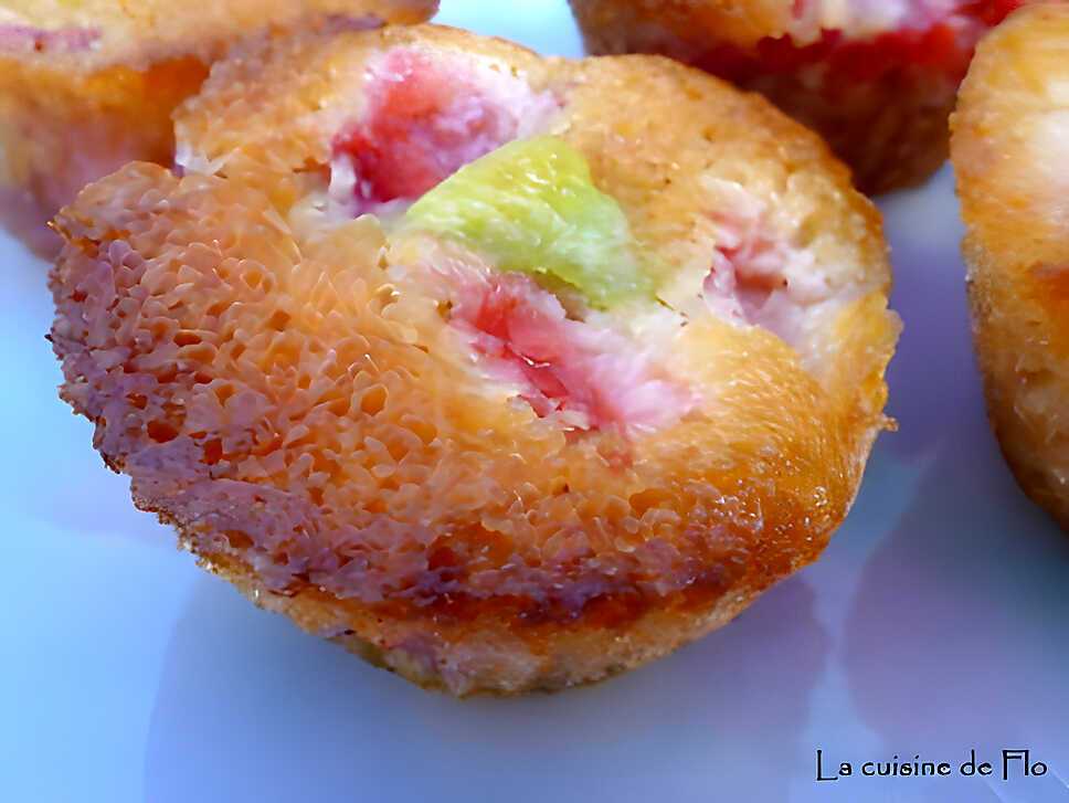 recette Minis cakes fraise et amande