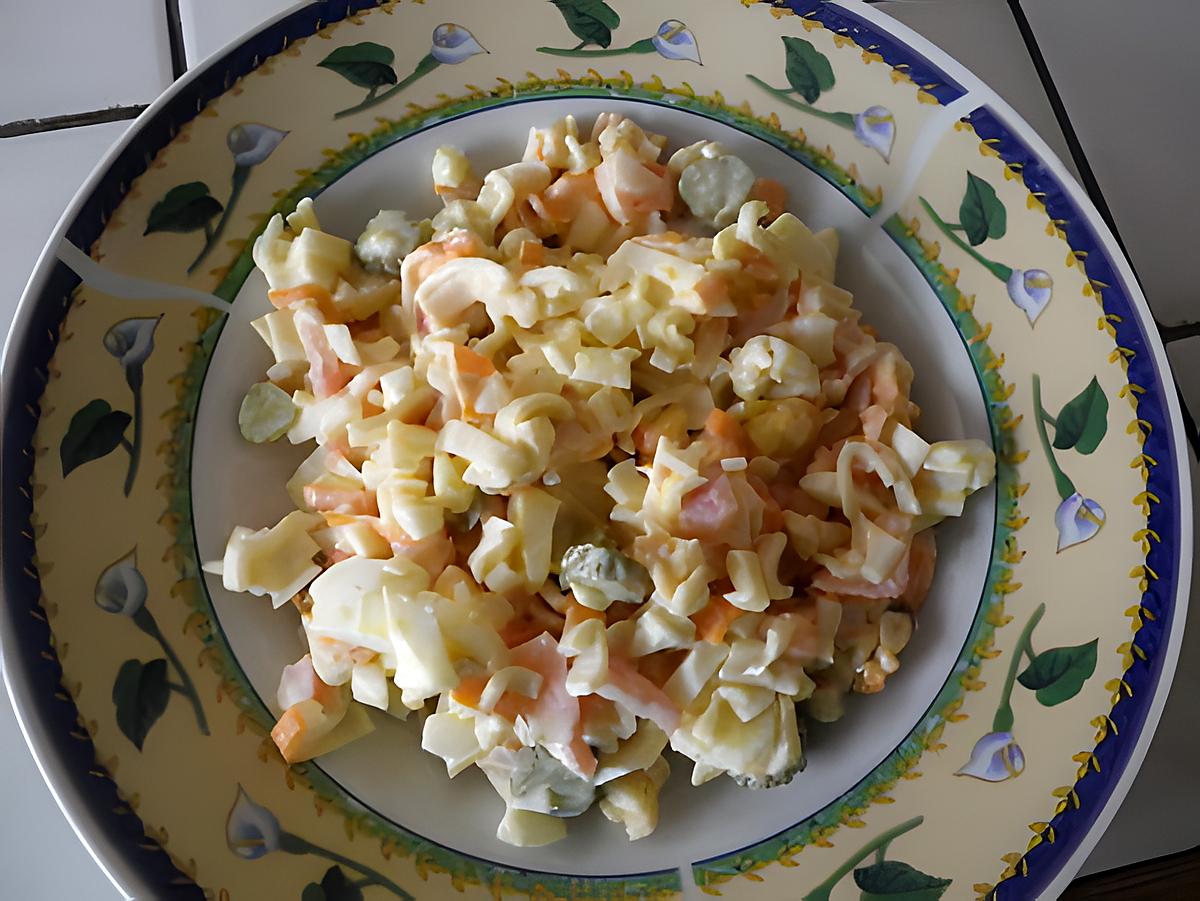 recette salade de surimi