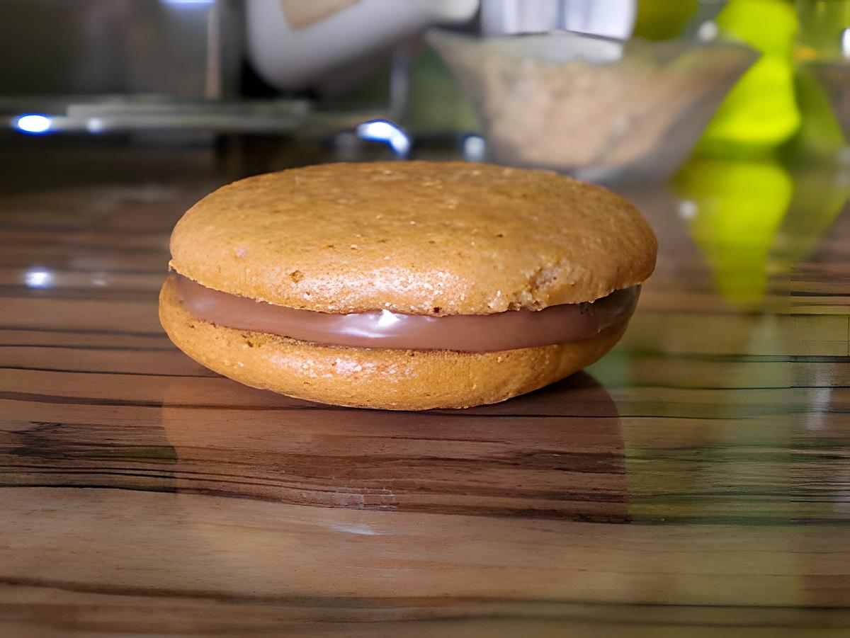 recette Macaron au chocolat  facile