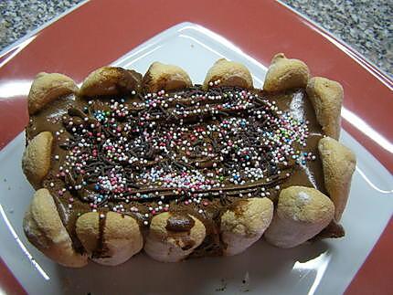 recette charlotte a la mousse au chocolat