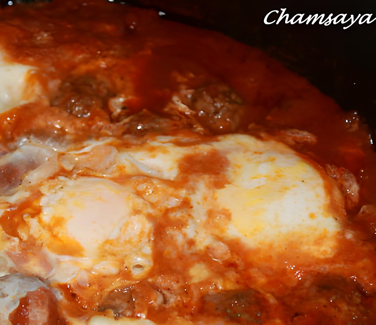 recette Tajine de kefta aux oeufs