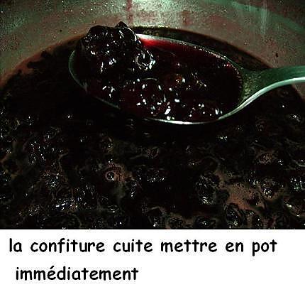 recette Confiture de cerises «  plus épaisse »