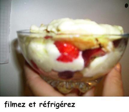 recette Tiramisu " lemon curd fraises et cerises "