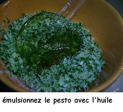 recette Salade de mâche et artichauts - pesto persil-amandes