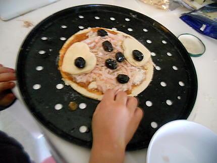 recette pizza bébé