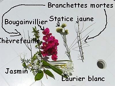 recette pour Signe-Déco : "bouquets" japonais