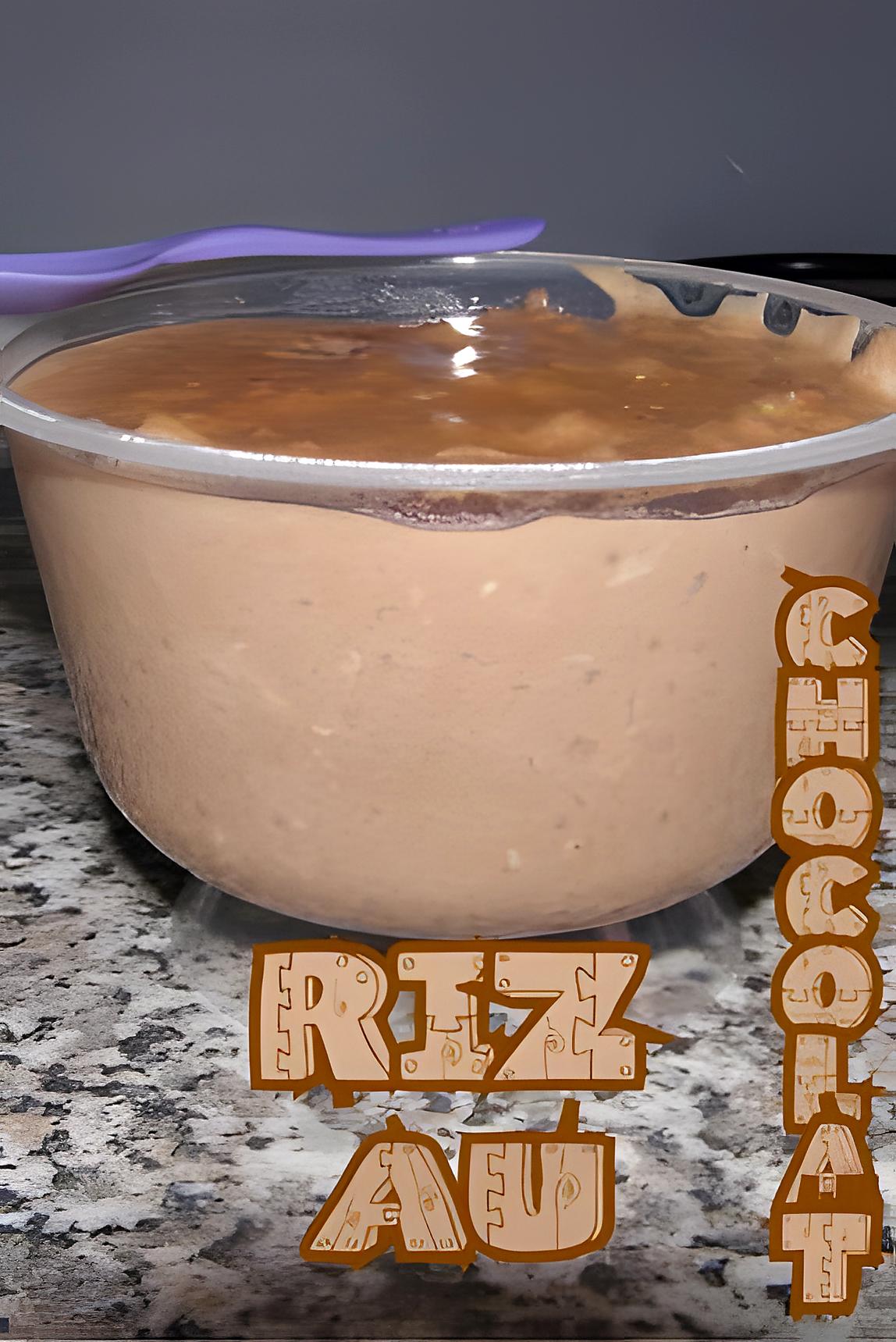 recette riz au chocolat