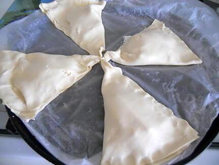 recette triangle chevre miel