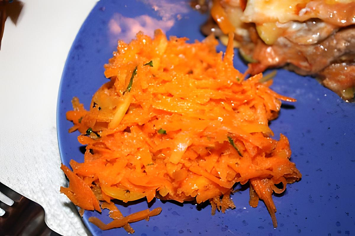 recette Salade de carottes à la mangue