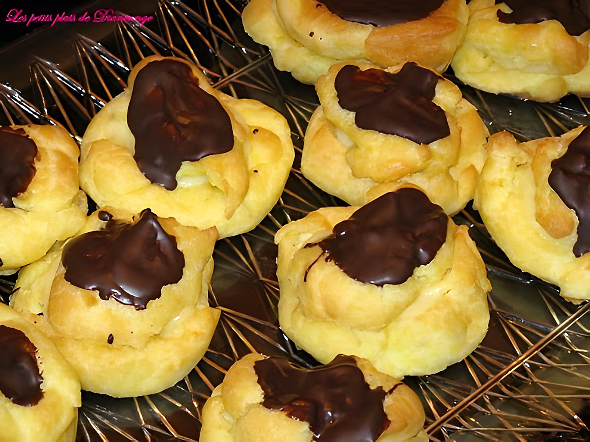 recette Choux à la crème pâtissière