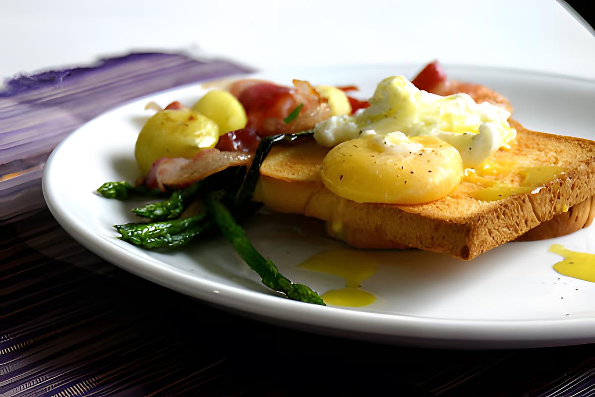 recette Oeufs bénédictine