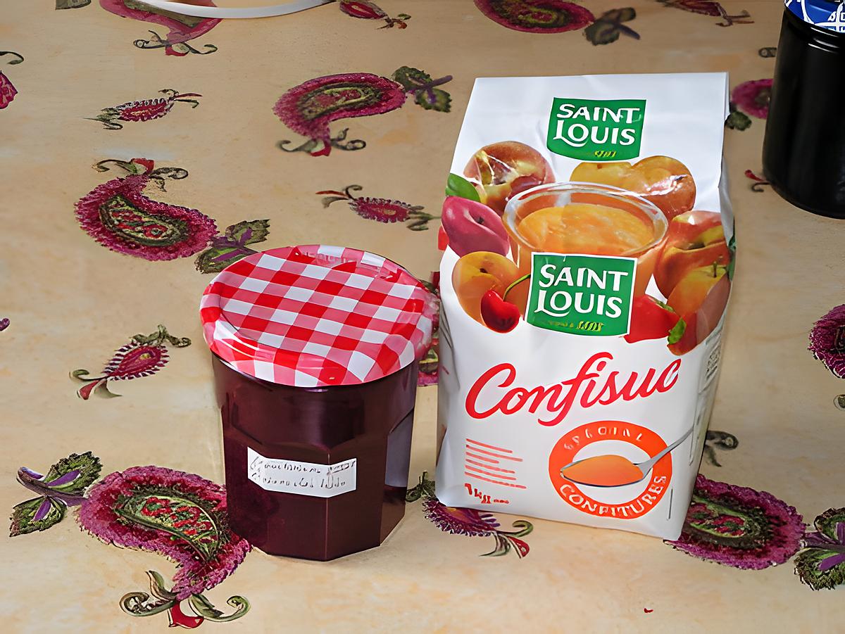 recette Confiture de framboises et fraises des bois